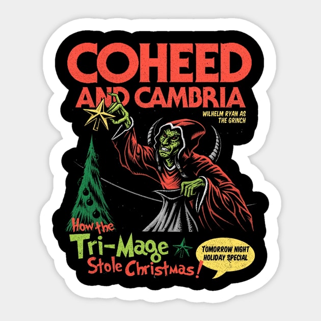 Xmas cohed Sticker by Press Play Ent